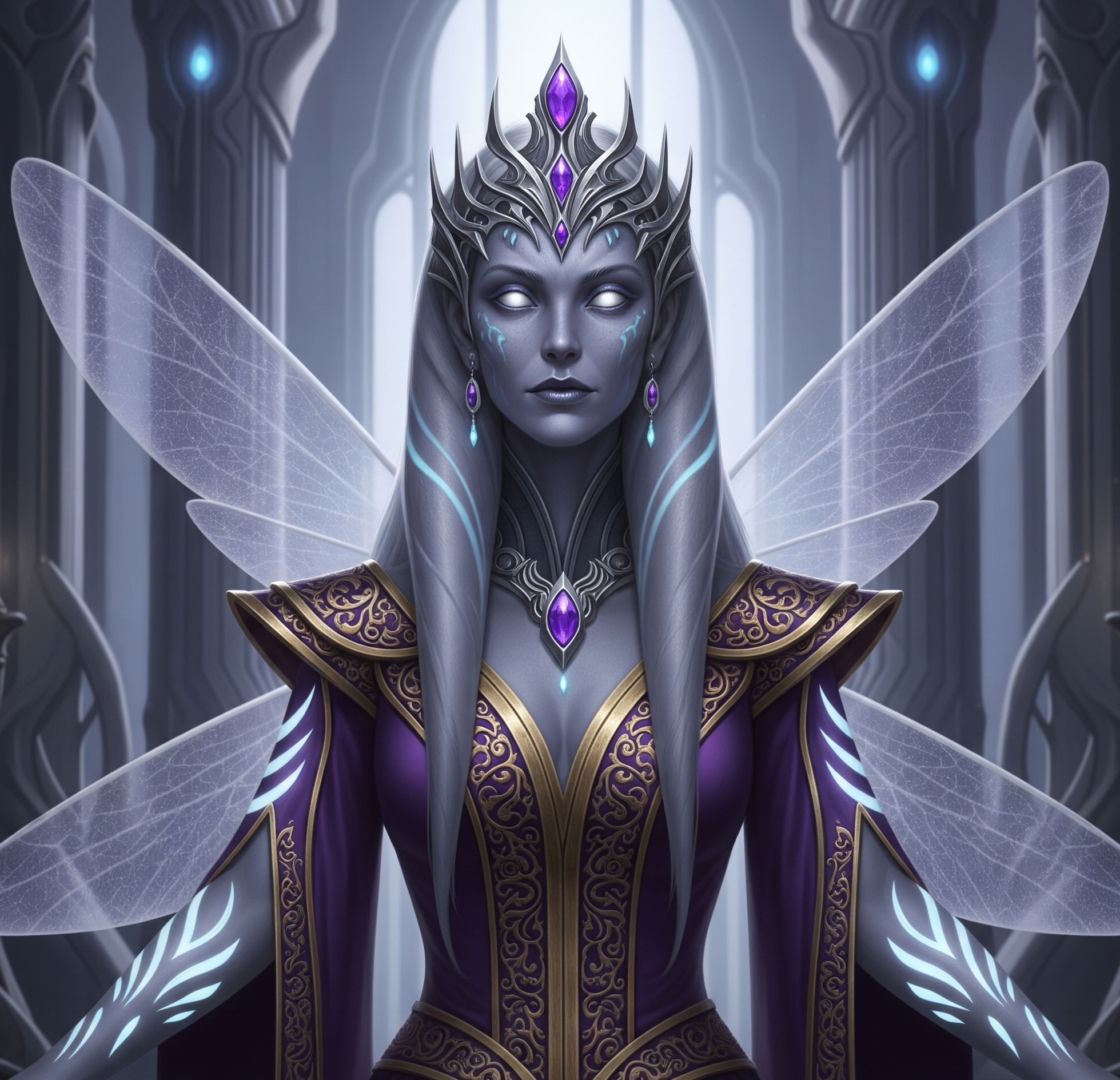Queen Diamalla character artwork