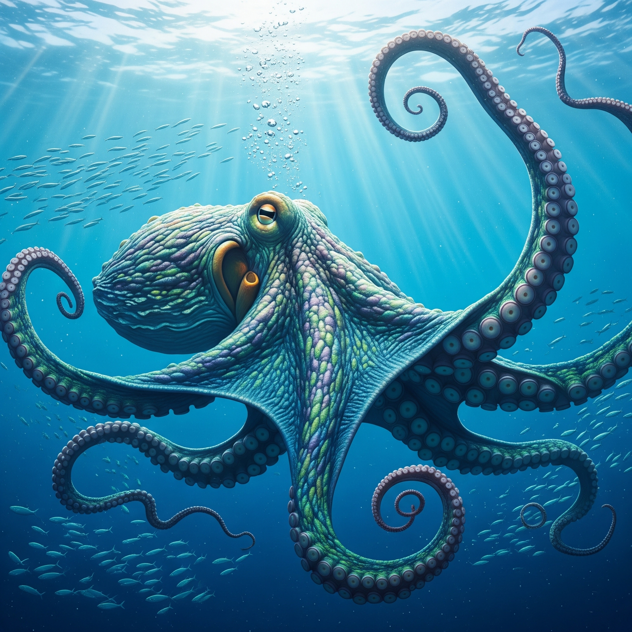 Kraken species artwork