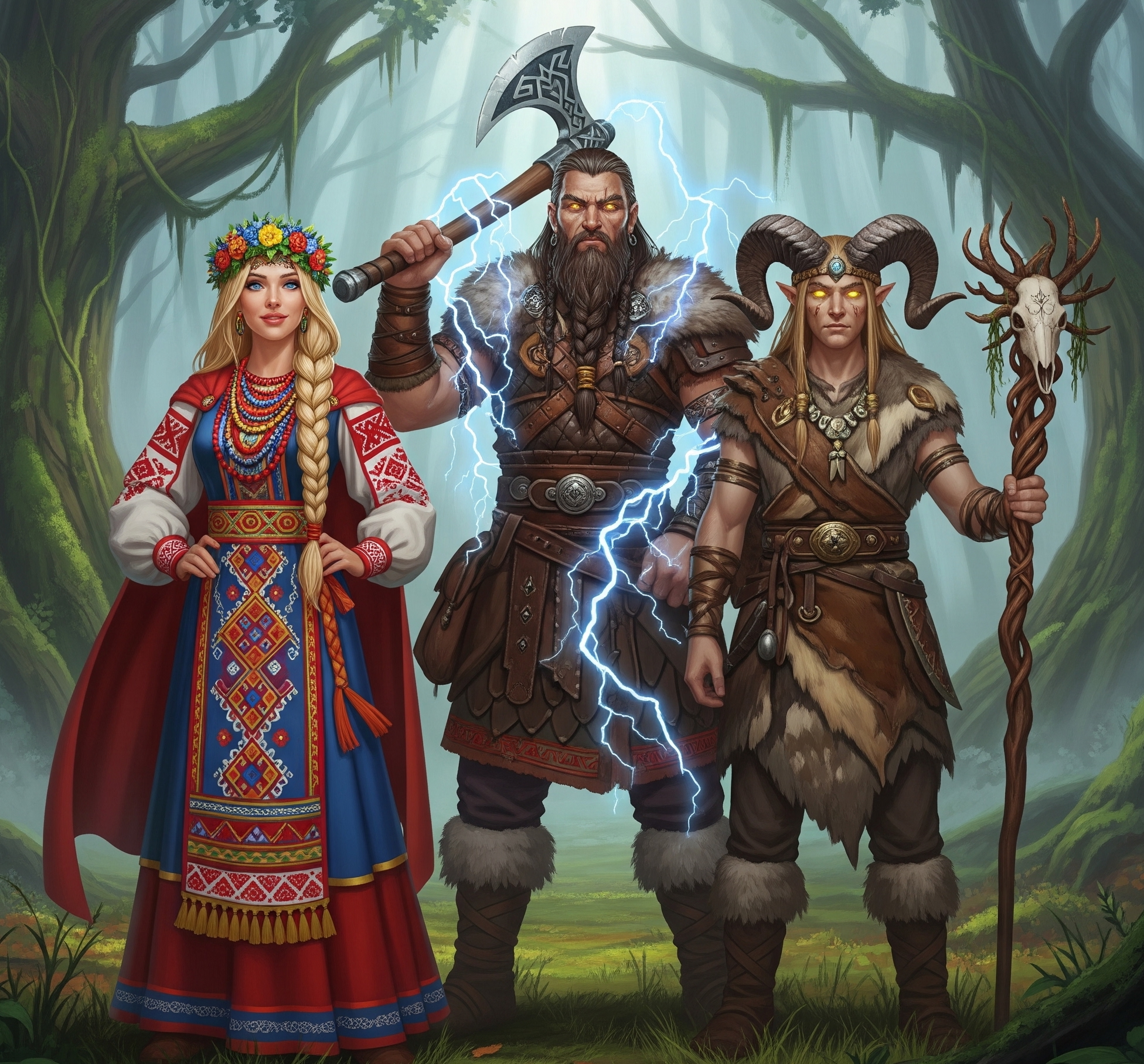 Slavic Gods species artwork