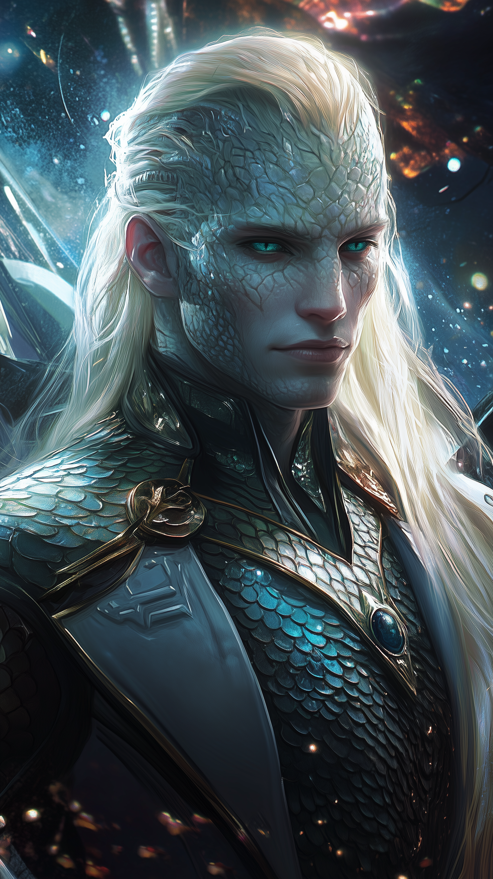 Scientific Officer L'Zaen character artwork