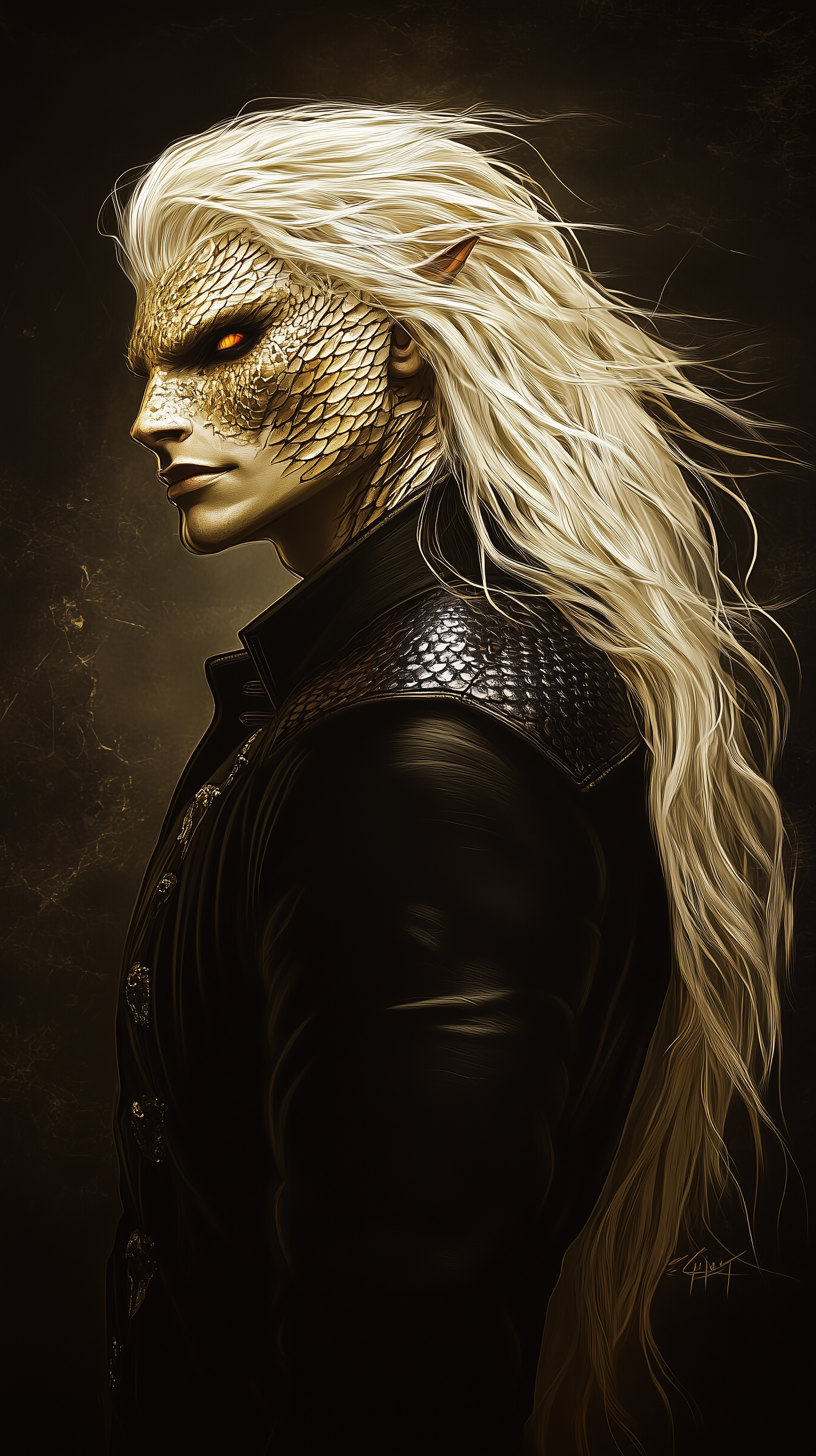 Warrior D'Xurrl character artwork